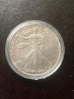 1996 U.S. Mint American Eagle 1 oz Silver Coin slight purple tone Uncertified