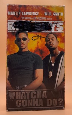 Bad Boys VHS 1995, 2002 Will Smith Martin Lawrence **Buy 2 Get 1 Free**