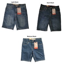 Levi's Boys Adjustable Waistband Slim Fit Denim Shorts, K279