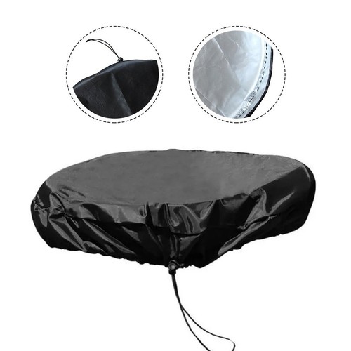 Tessuto Oxford Nero 1pz 420d Questo Coperchio Tamburo È Robusto Nuovo - Foto 13 di 15