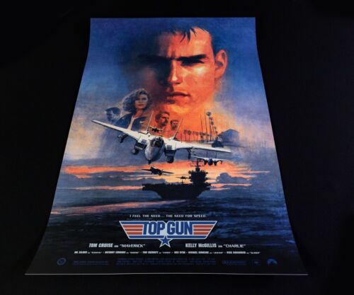 Top Gun by MONDO & BNG Artist Hans Woody - 24x36 Art Print Poster Edition of 65 - Afbeelding 1 van 4
