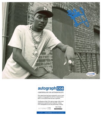 BIG DADDY KANE SIGNED JUICE CREW ITS A BIG DADDY THING 8x10 PHOTO - ACOA COA