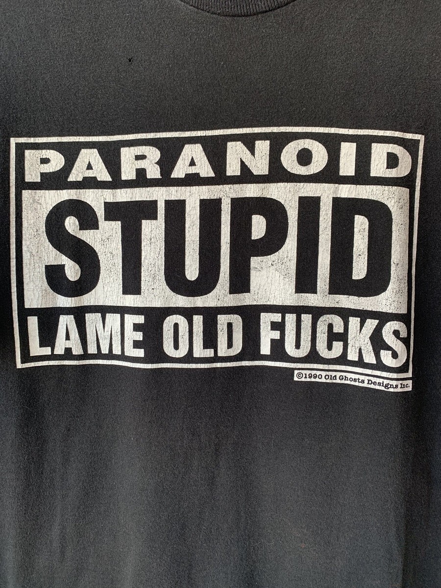 old ghosts オールドゴースト STUPID 半袖 Tシャツ M | ヤマダウェブコム