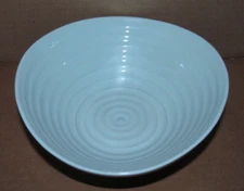 Portmeirion Sophie Conran Celadon Aqua Ribbed Soup Cereal Bowl