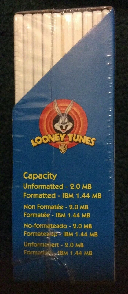 Paquete de 10 disquetes de 3,5" con formato IBM 1,44 MB 2HD nuevos compañeros sellados Foto 4 de 4