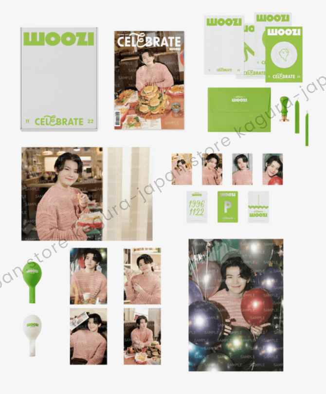 SEVENTEEN HAPPY WOOZI DAY BIRTHDAY PACKAGE BIRTHDAY BOX 2023 VER.3