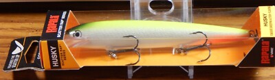 RAPALA SCRH-13 SCATTER RAP HUSKY LURE FOIL FLUORESENT CHART. COLOR RARE NIB LQQK