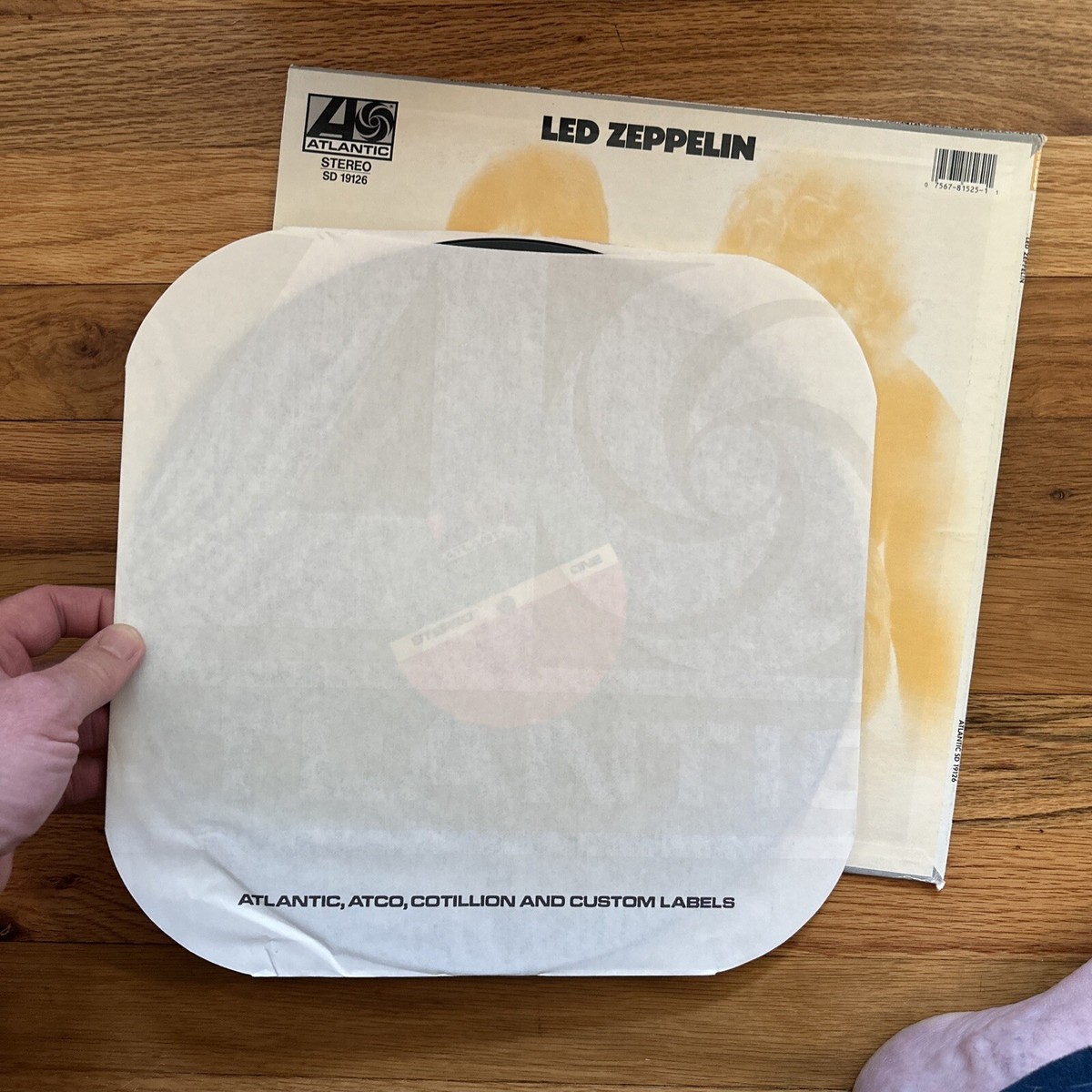 LED ZEPPELIN Ⅰ LP LED ZEPPELIN: Led Zeppelin I US Atlantic Early 80s Vinyl LP