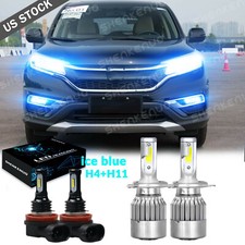 For 2007 - 2013 2014 Honda CRV CR-V LED Headlight Bulbs High Low Beam +Fog Light