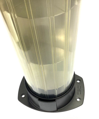 MOBRI Type M-4 Mounted Tubular Radar Reflector, Black Base