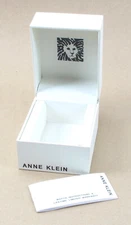 Original Anne Klein Empty Presentation Gift Watch Box Only + Instructions Manual