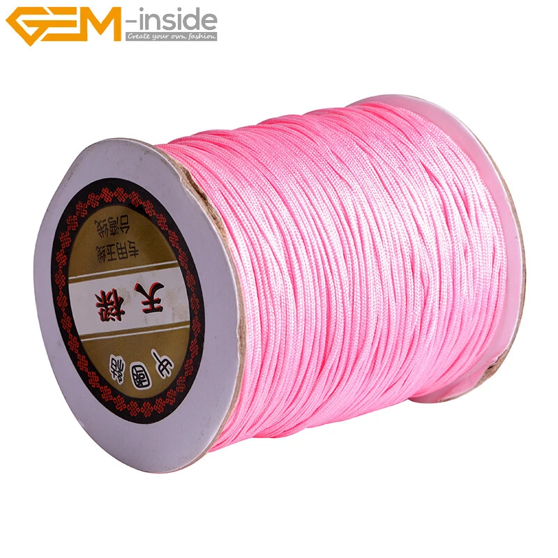 Knotting Cord 130 Meters 1.5mm Nylon Beading Cord Braided Jewelry Making 1 Piece - Image 4 of 4