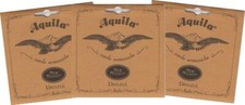LOT/3 Sets AQUILA Ukulele Strings, Soprano Regular, SRC, 4U