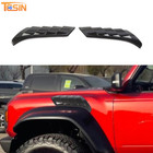 Carbon Fiber Fender Air Vent Outlet Cover Trim For Bronco Raptor 21+ Accessories