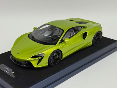 1/18 GT Spirit McLaren Artura 2021 Flux Green GT400 Leather AB1123