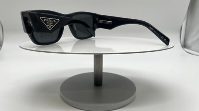 Prada SPR 10Z-F 1AB-5S0 Cat Eye Black Sunglasses Gray Lenses 54mm Prada PR 10ZS Sunglasses | Free Shipping | EZContacts.com main image 2