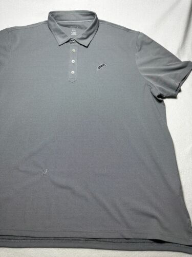 See Descr. Johnnie O Polo Shirt Mens XXL Heather Black Short Sleeve Golf 2XL - Picture 1 of 17