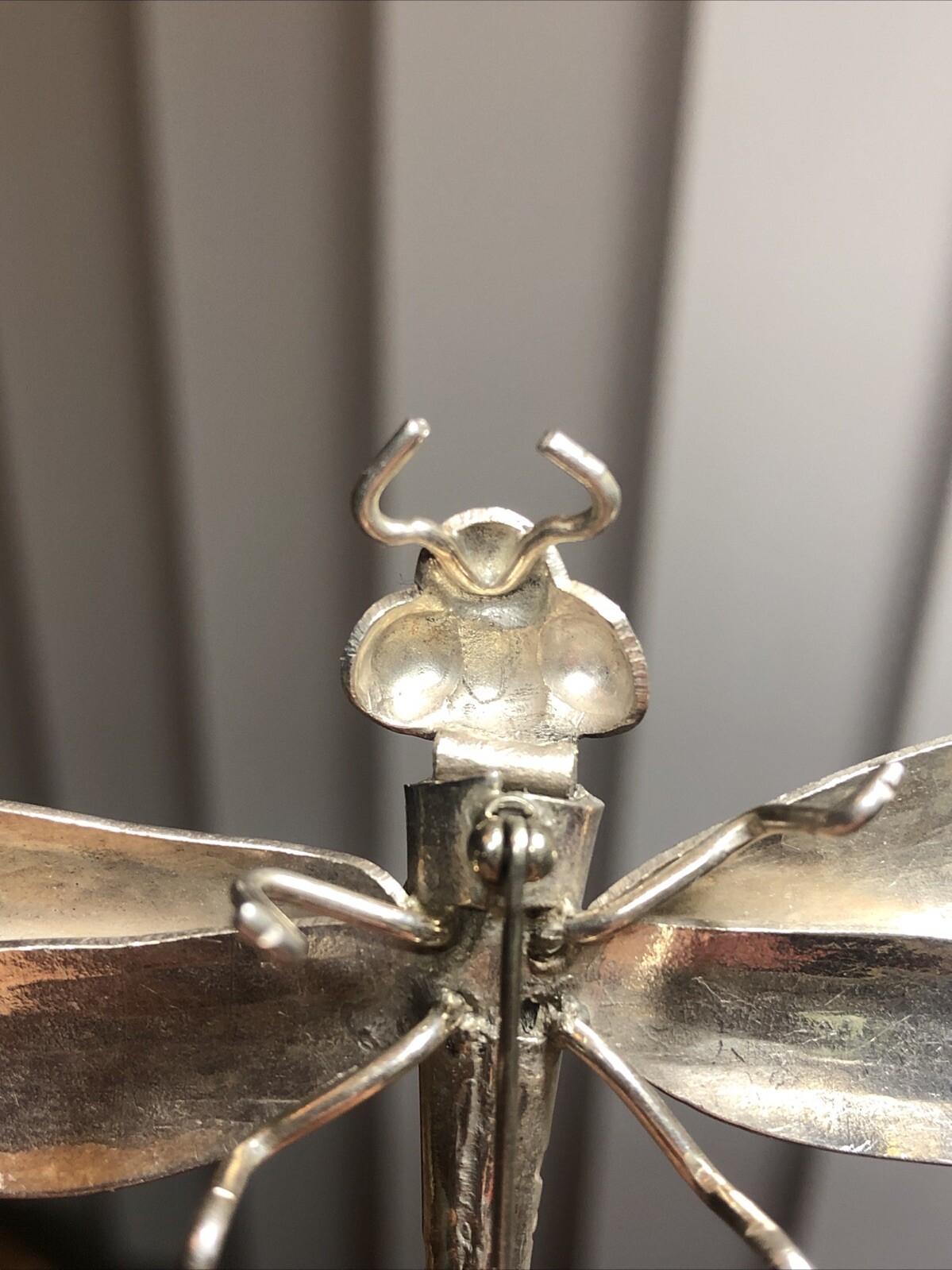 27. Vintage Solid 925 Sterling Silver DRAGONFLY D… - image 20