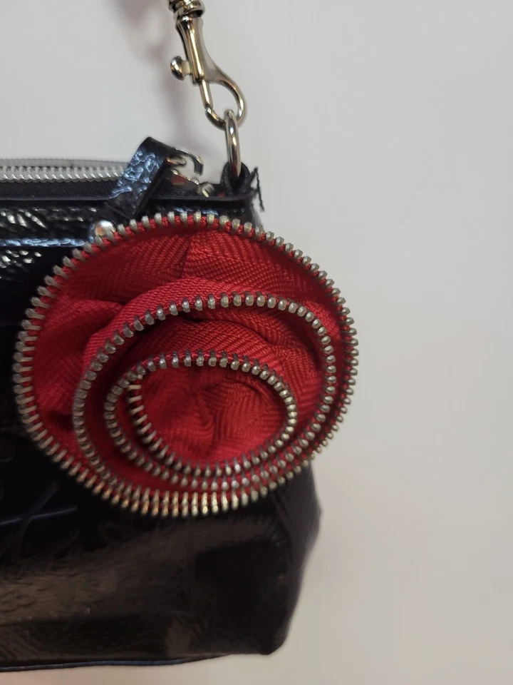 Bolso de Mano Victorias Secret Pequeño Negro - Cartera Monedero Foto 3 de 4