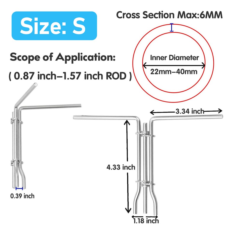 Rod Seal Installation Tool Hydraulic Cylinder Kit - 3-Piece U-Cup Seal Installer Set Hydraulic Seal Installation Tool - Foto 5