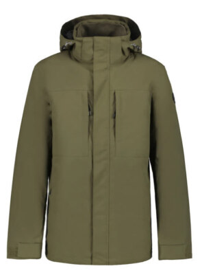 Icepeak Jacke ALSTON Winterjacke Freizeitjacke Herren olivgrün grün