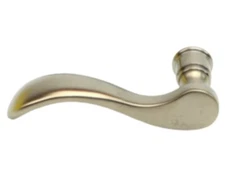 Baldwin 5655V 5655V.056.LMR Lifetime Satin Nickel Single LH Door Knob Wave Lever