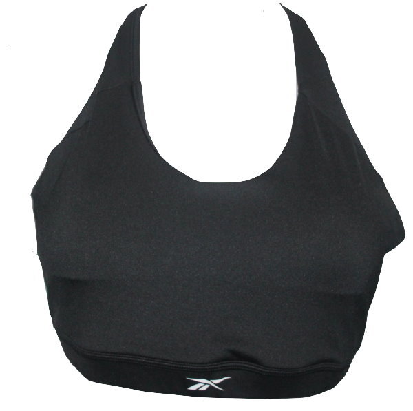 Damen Sport Sports Bh Reebok Workout Ready FQ0421 Schwarz Gr. L 42 Neu-image