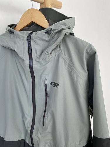 Outdoor Research Mens Foray Hiking Gore Tex Light Waterproof Jacket Coat - Picture 7 of 19