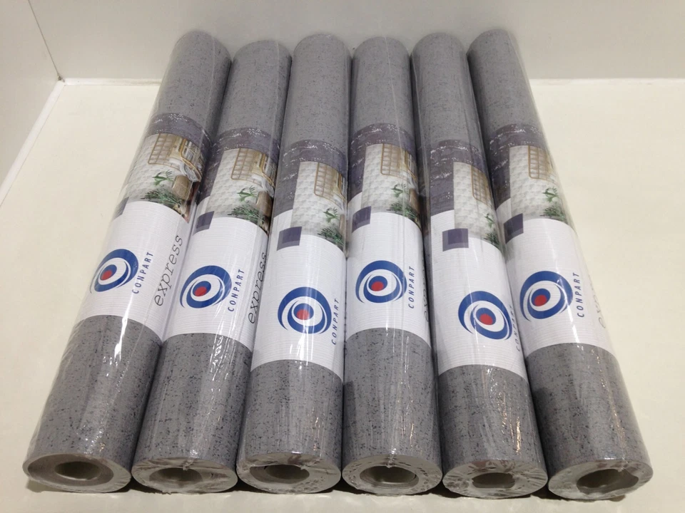 Vliestapete Conpart 6x 224056 (6Rollen) Uni Betonoptik Grau Anthrazit Restposten - Bild 2 von 4