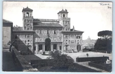 RPPC Rome - Villa Medici - ITALY 4x6 Postcard