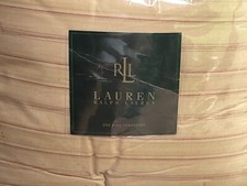 RARE NEW Ralph Lauren KING Bed COMFORTER Woodstock Garden MULTI STRIPE Vintage