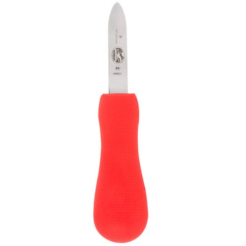 Victorinox 7.6399.3 2 3/4" Edelstahl New Haven Stil Austernmesser mit rot - Bild 4 von 4