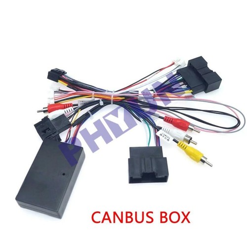 Car Audio 16PIN Android Power Cable Adapter W/ Canbus Box For Ford Wire Harness - Picture 7 of 7