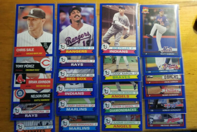 2016 Topps Archives Blue/199 Parallel Fill your set you pick choice 