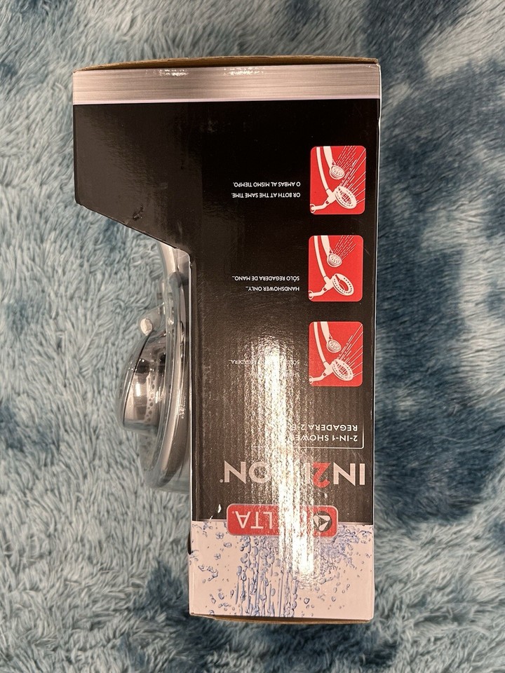 Delta in2ition shower head handheld chrome eBay