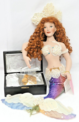 Paradise Galleries Patricia Rose Princesses Piracy PEARL Mermaid Porcelain Doll
