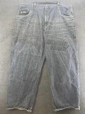 VTG UNK Denim NBA Jeans Miami Heat Men's Size 44 Y2K Baggy Hip Hop Street Wear