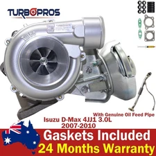 Upgrade Billet Turbo Charger+Genuine Oil Feed Pipe For Isuzu D-Max 4JJ1 3.0L
