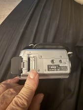 Sony Handycam DCR-SR68 80GB HDD Camcorder Silver 60x Zoom No Charger Untested