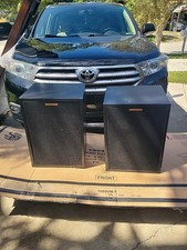 Vintage Klipsch Heresy HBR Speakers -Consecutive Serial s Original Grills