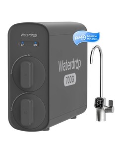 Waterdrop G5P700A Alkaline Mineral pH+ Reverse Osmosis Water Filter,NSF/ANSI 372