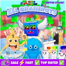 【🧠STEAL  A BRAINROT】😇GOD + SECRET | 🌈 RAINBOW | 🪐GALAXY - 🟢5 MIN DELIVERY🟢