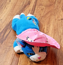 Vintage Lisa Frank Fantastic Bean Buddies Miss Furonica Cat Plush Bean Bag 8  