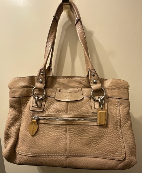 COACH Y2K Vintage Penelope Handbag Shoulder Bag Luxury Leather Satchel F14686