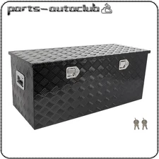 Aluminum Storage Tool Box 44"x18"x18" w/2x Lift Air Rod for Truck Garage home