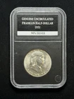 1951 Franklin Half Dollar 90% Silver UNC PCS Stamps & Coins Genuine