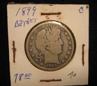 1899 O Barber Half Dollar 90% Silver VG / From Old Collection