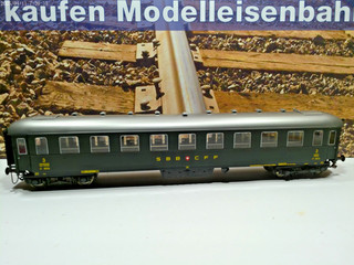 Fulgurex Personenwagen 3.Klasse SBB Spur 0 WA/455(31)