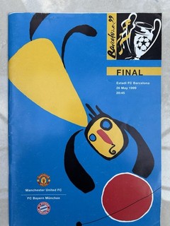 Champions League 1999 Final Manchester United v Bayern Munich Programme