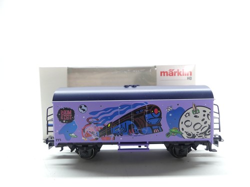 Märklin H0 SoMo Güterwagen "Raum & Zeit", AC, NEU in OVP #70256 | Condition: Gebraucht